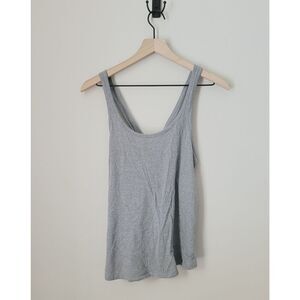 Under Armour Grey Crisscross Back Tank Size Medium